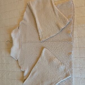 3/$40 Cupcakes & Cashmere Cream Cowl Neck Sweater